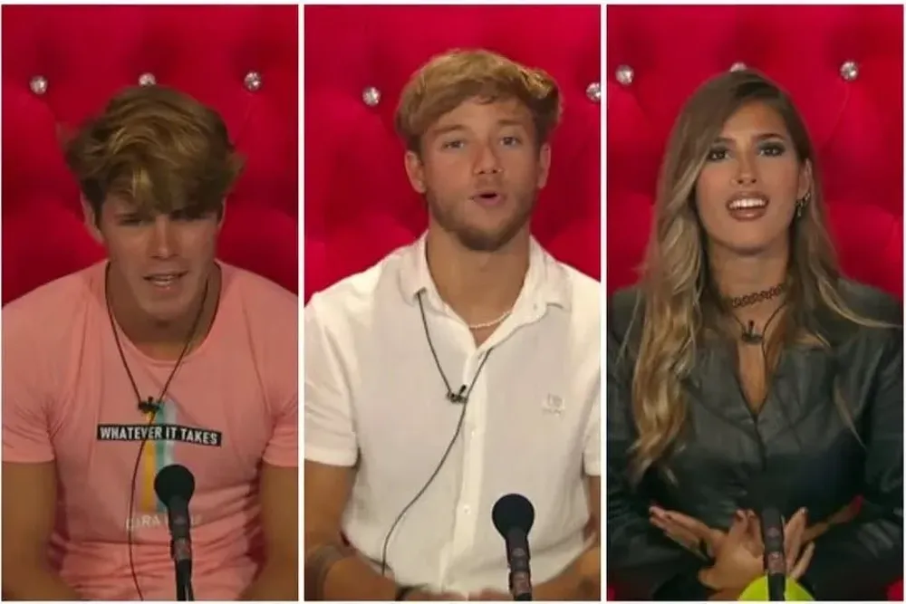 Los tres finalistas de Gran Hermano