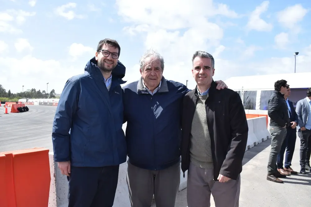 Emiliano Garcia, Jorge Alfaro y Daniel Gazzano
