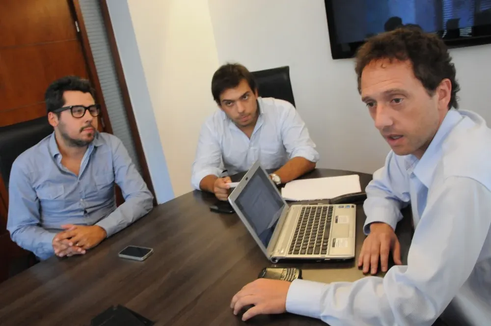 Martín Larre, Leonardo Silveira, Pablo Garfinkel