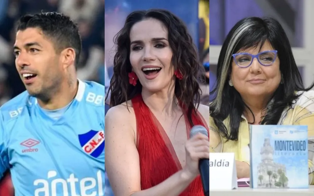 Luis Suárez, Natalia Oreiro y María Inés Obaldía fueron algunos de los afectados
