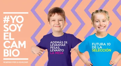 Proponen regalar las remeras de la igualdad