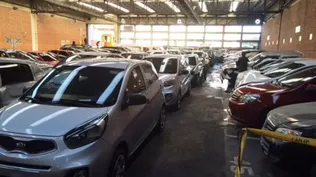 Los vehículos serán subastados con el Seguro Obligatorio de Automóviles (SOA) al día