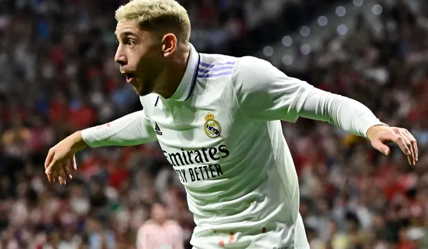 Valverde juega con Real Madrid