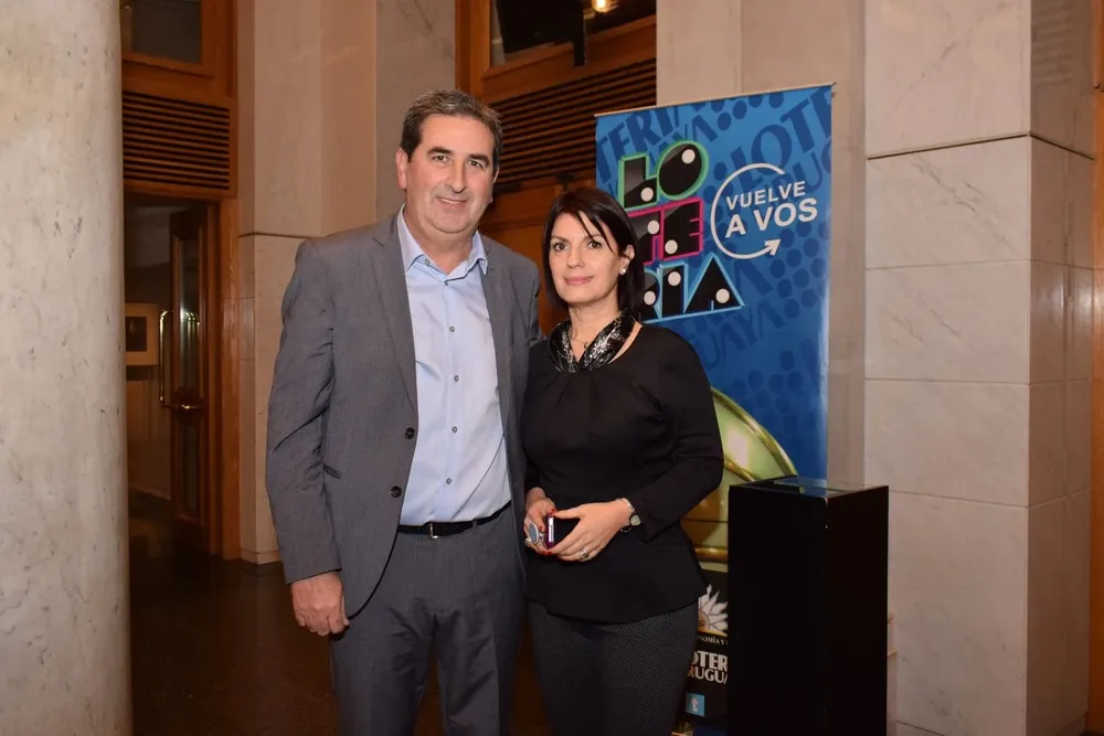Luis Gama y Daniela Bouret
