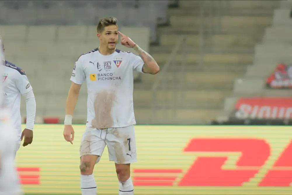 Tres goles en la Libertadores 2021 y uno en la Sudamericana 2021