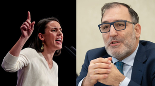 Irene Montero y el juez Eloy Velasco