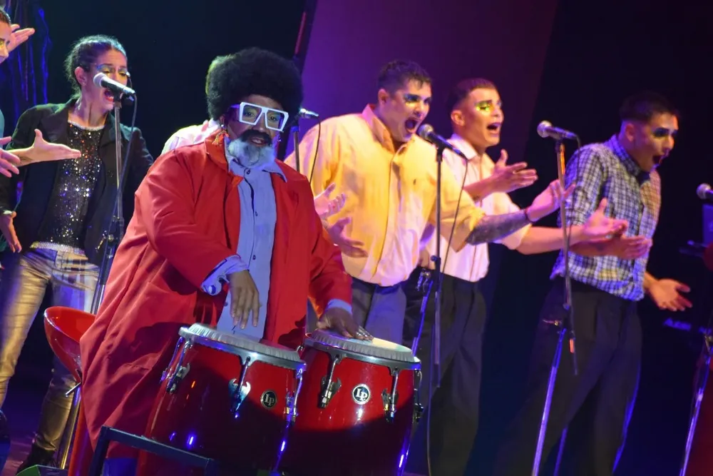 La parodia de Ruben Rada, realizada por Caballeros.