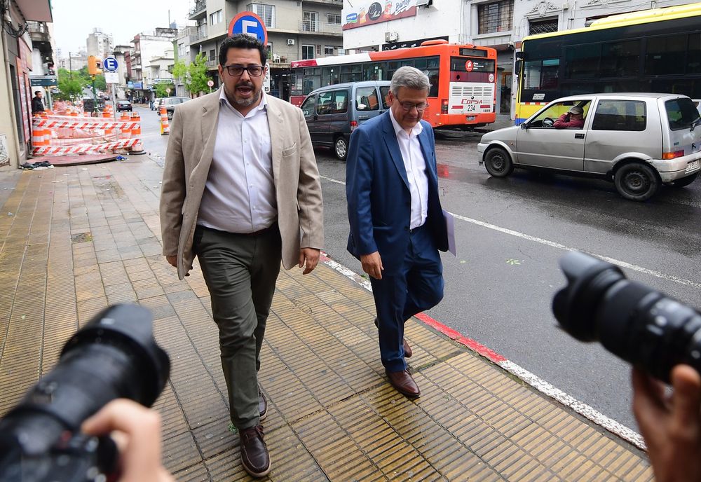 Alejandro Sánchez y Jorge Díaz presentaron la denuncia contra Cardama en Fiscalía&nbsp;
