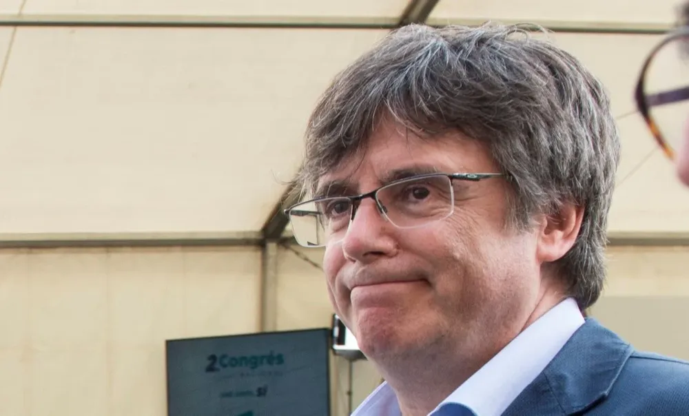 El fugado Carles Puigdemont.