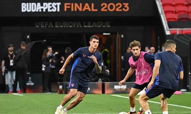 Entrenamiento de Sevilla