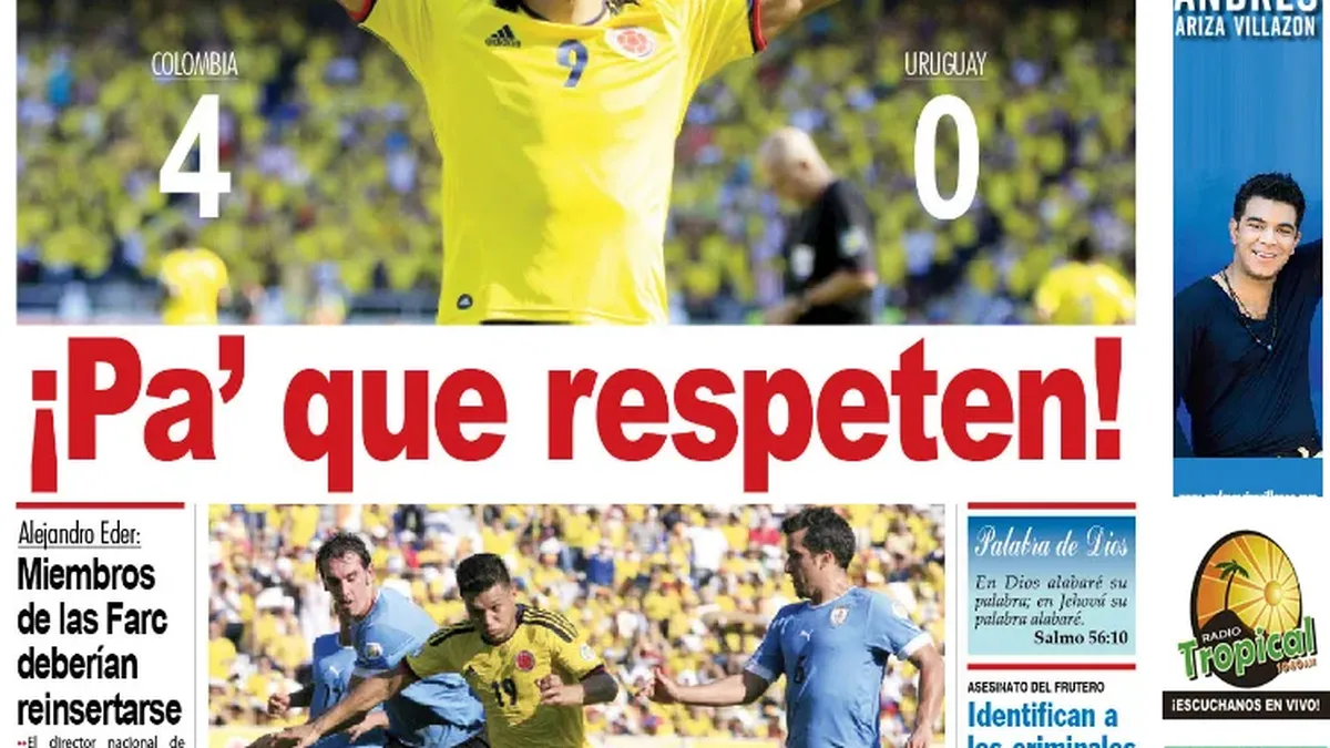 Colombia saborea el triunfo