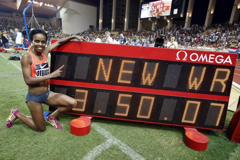Genzebe Dibaba y la nueva marca 3 50 07 para los 1500 metros