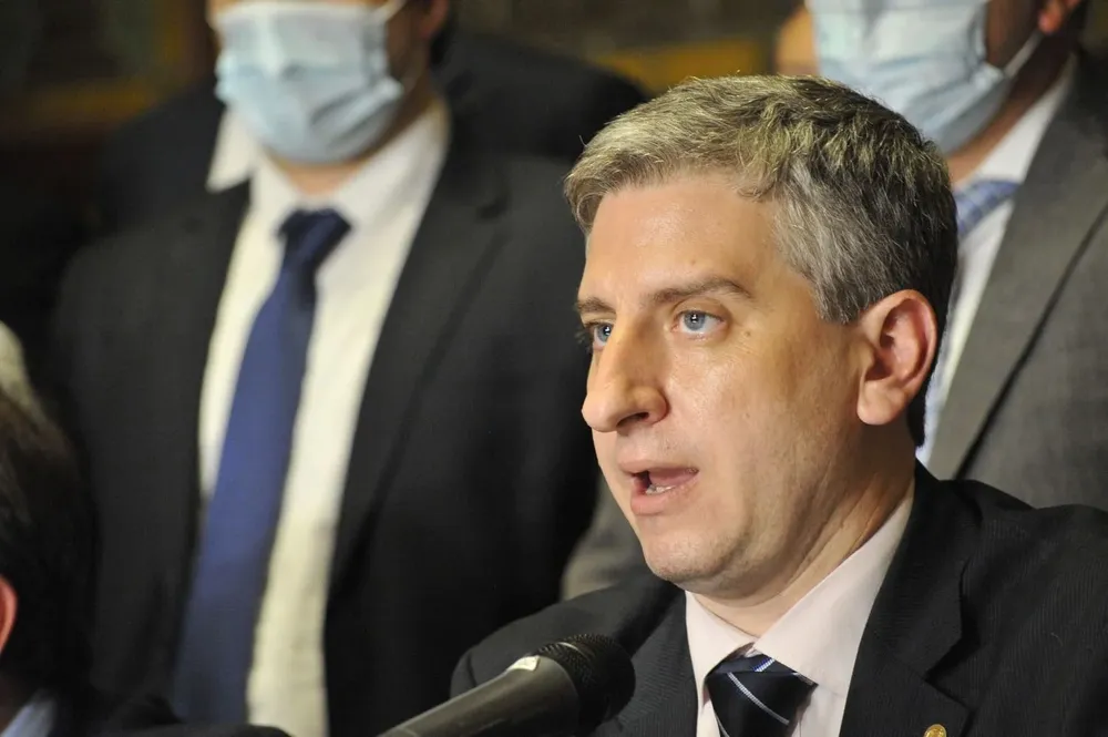 El diputado Juan Martín Rodríguez