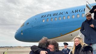 Milei arribó a Estados Unidos para asistir a la asunción de Trump