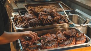 INAC realizó el lanzamiento y brindó para degustar carnes ovinas preparadas por el chef Raúl Lemos.
