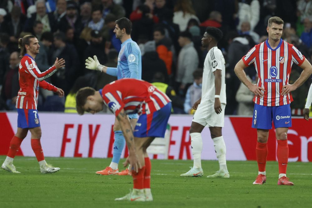 La mala racha del Atleti en el Bernabéu.