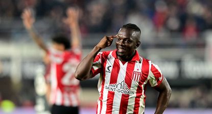 Edwuin Cetré, futbolista de Estudiantes de La Plata