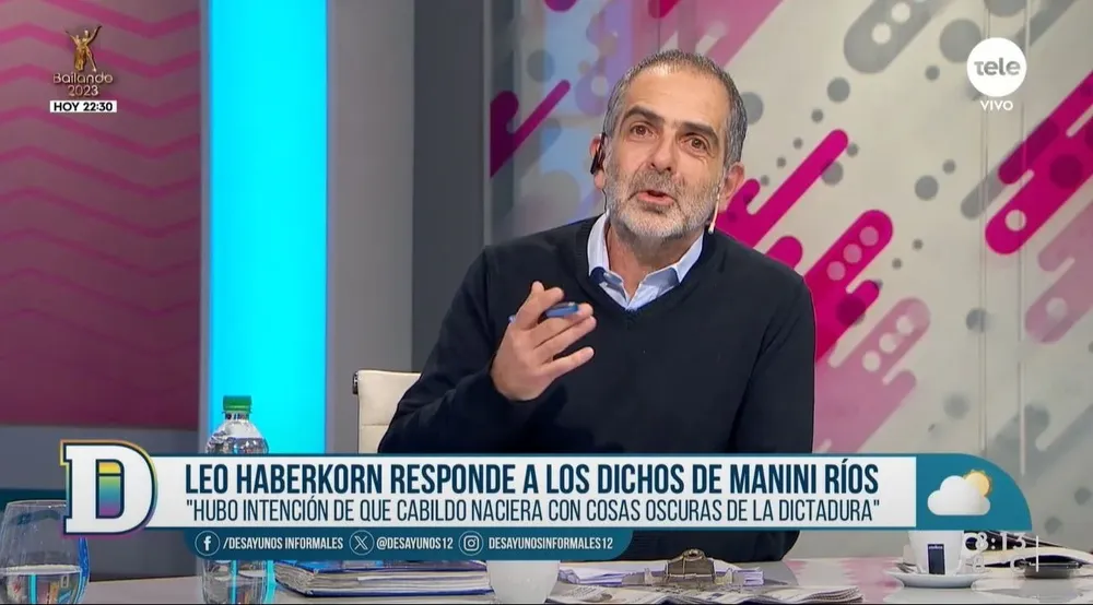 Captura de pantalla del programa de Desayunos Informales