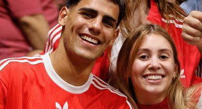 Lucas Villalba viendo a Nacional en la semifinal de la LUB ante Defensor Sporting