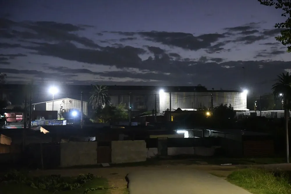 Calle en asentamiento 50 metros