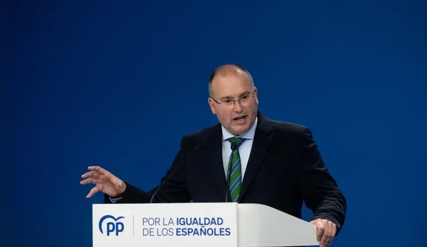 El portavoz del Grupo Parlamentario Popular en el Congreso, Miguel Tellado.