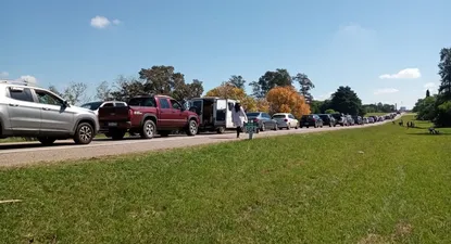Puente General San Martín, uno de los puntos de control de Migración