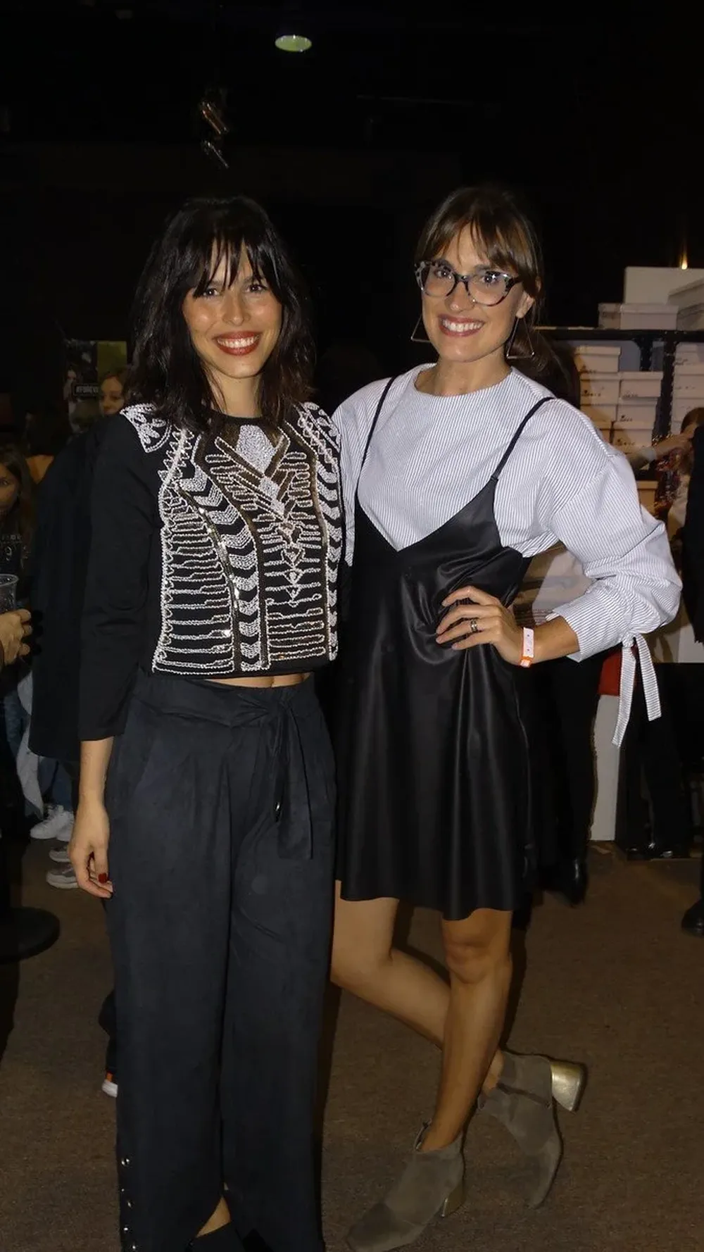 Carolina Domínguez y Lucía Brocal