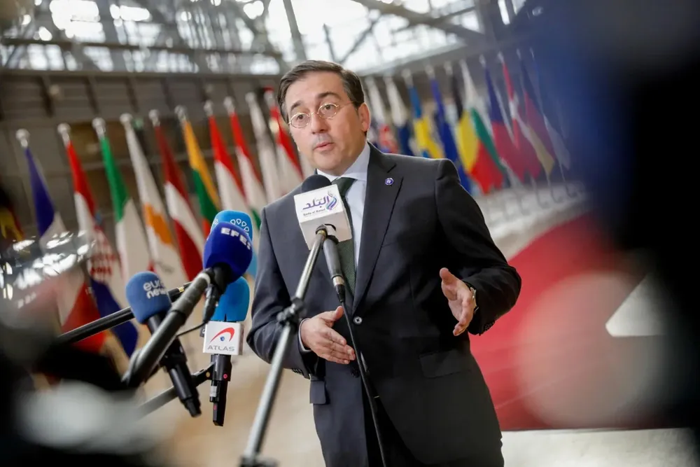 El ministro de Asuntos Exteriores de España, José Manuel Albares.