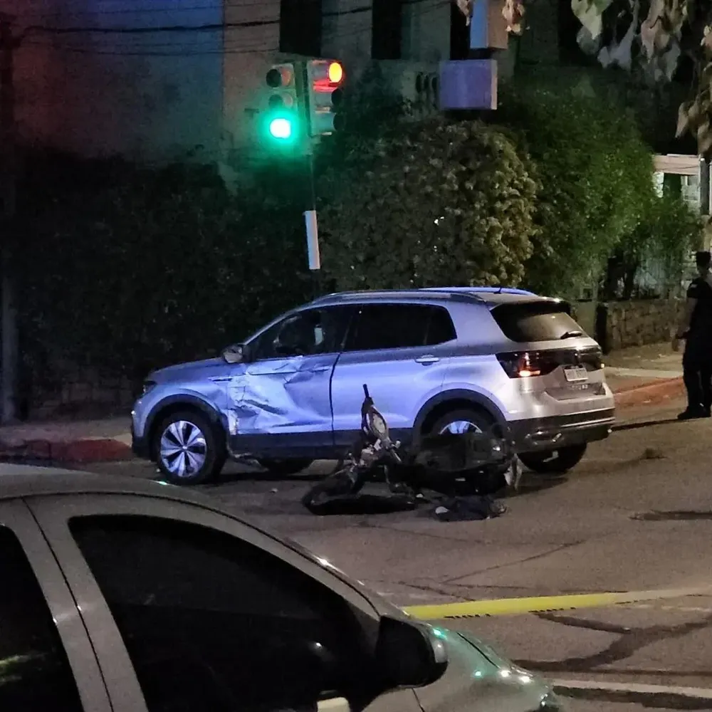 El hecho ocurrió en la esquina de Artigas y Colón.