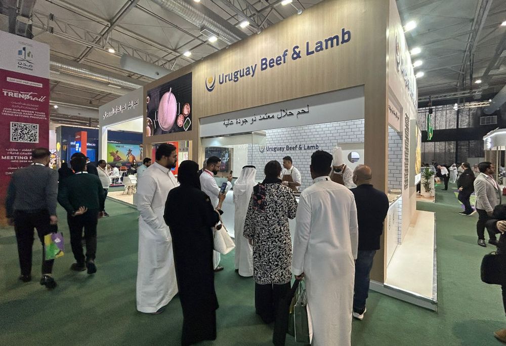 Arabia Saudita: presencia de INAC en feria de alimentos.