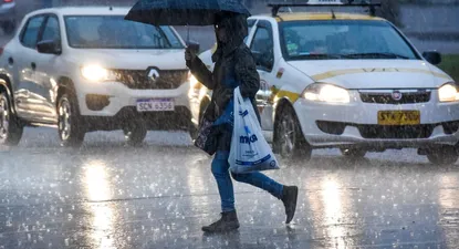 hay alerta amarilla por tormentas y lluvias intensas