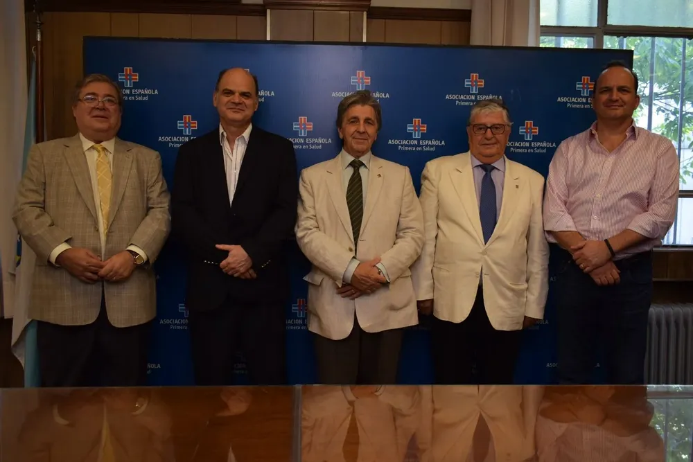 Julio Martínez, Andrés Tolosa, Darwin Cerizola, Gerardo García Rial y Venancio de Castro INSt