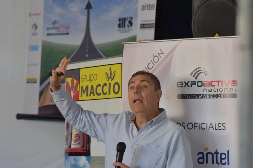 El economista Gabriel Oddone, director de CPA Ferrere, en Expoactiva