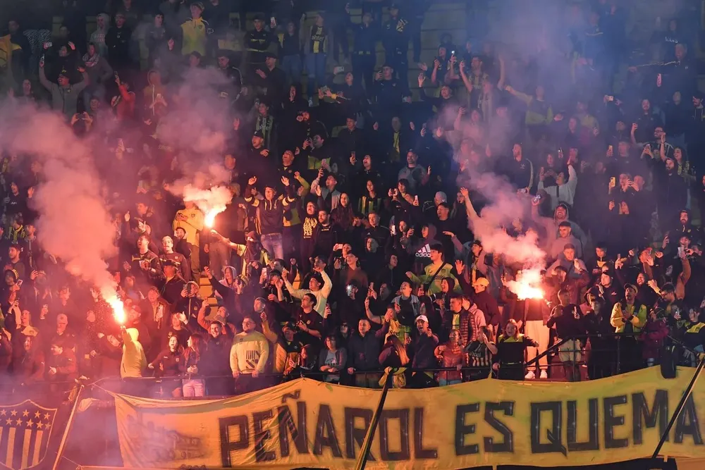 La hinchada de Peñarol