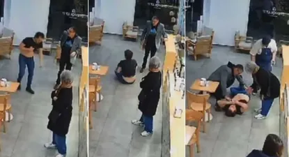 el ingeniero Mariano Barbieri al momento de pedir auxilio