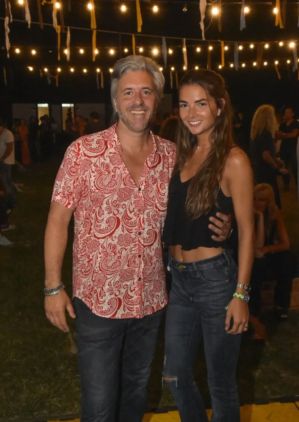 Roberto Behrens y Valentina Fernández