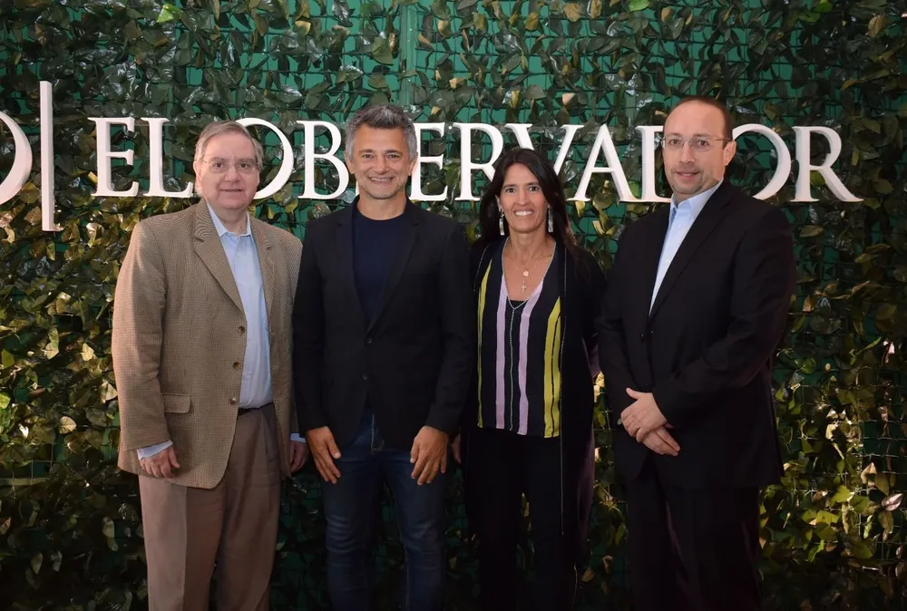 Ricardo Peirano, Manuel Sbdar, Isabel Álvarez y Luis Inzaurralde