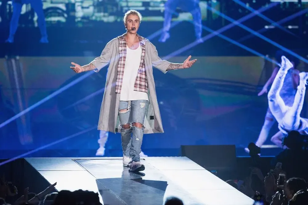 Justin Bieber, el pasado 9 de marzo, durante un concierto en Seattle, Estados Unidos