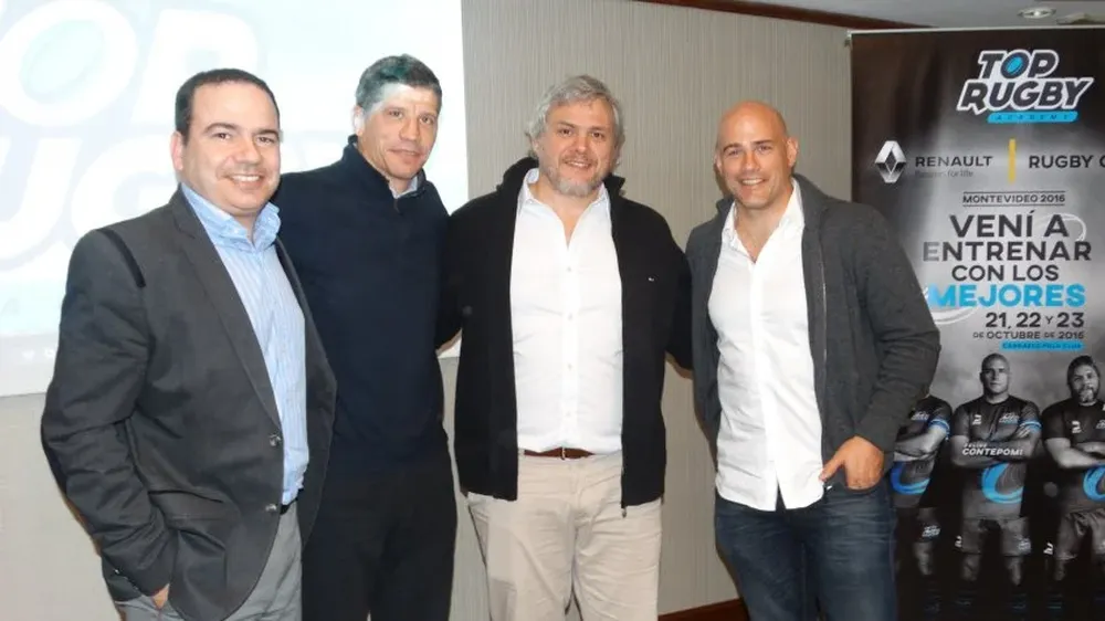 Pablo Ramos, Manuel Contepomi, Pablo Lemoine y Felipe Contepomi