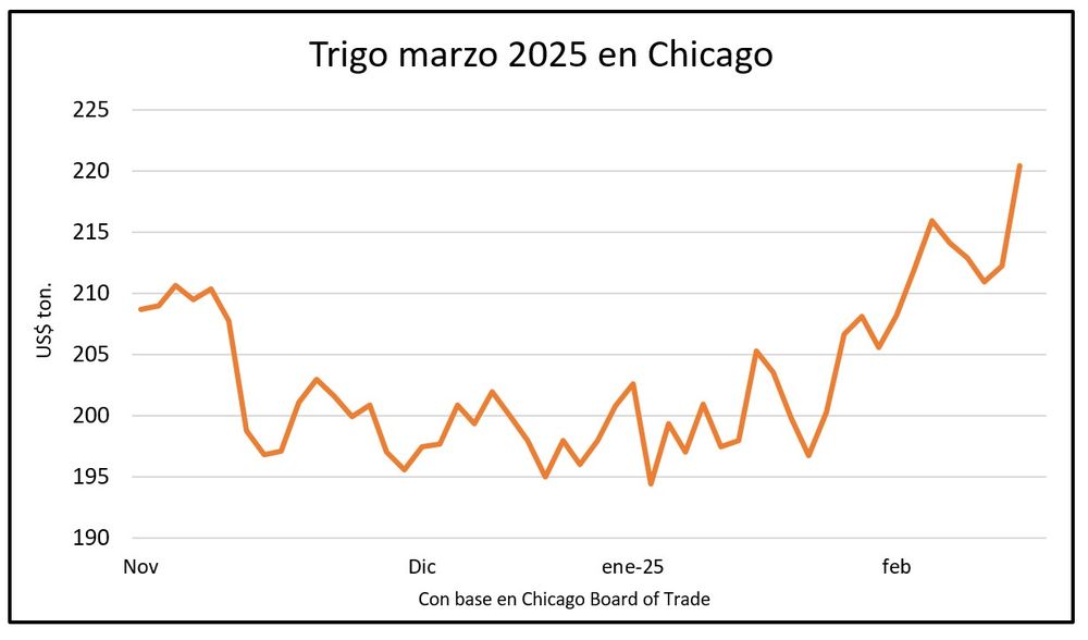 Mercado de granos, Blasina y Asociados, para El Observador.