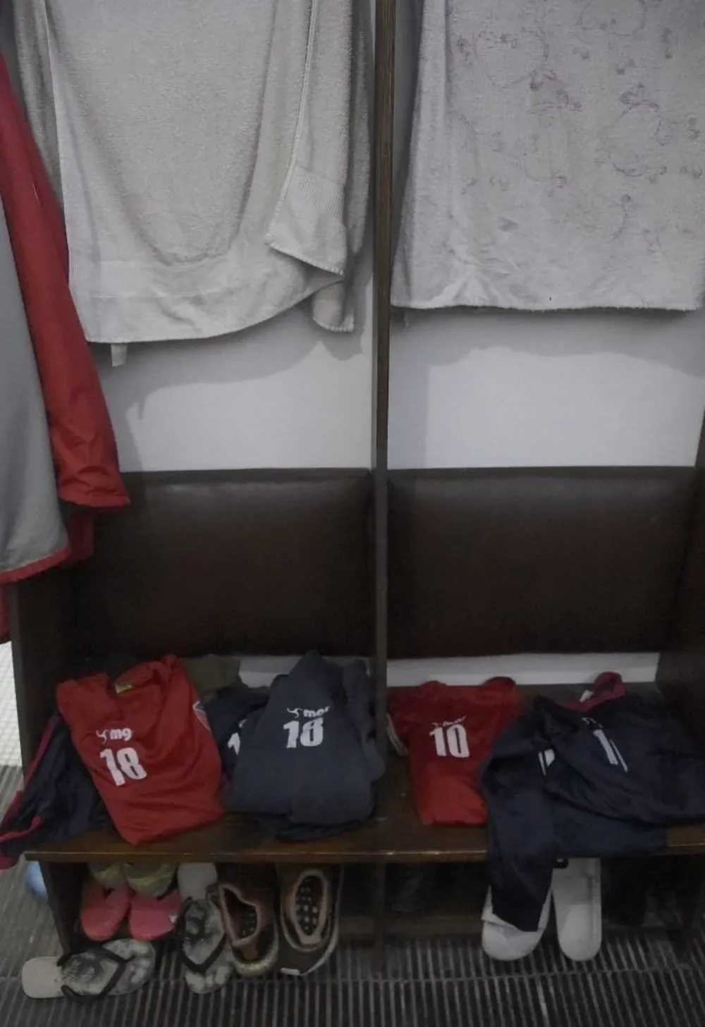 El vestuario de Albion