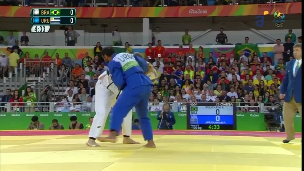 Aprahamian en acción en Río 2016