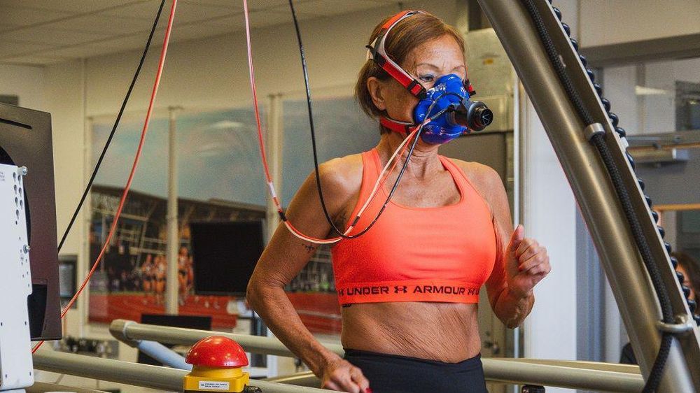 Jeannie Rice en uno de los laboratorios de la Universidad de Loughborough.