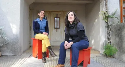 Cecilia Ulfe (28) y Estefanía Lasalle (27)