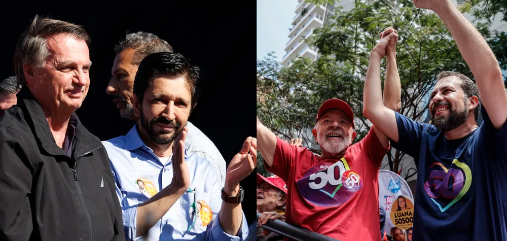 São Paulo elegirá su alcalde en el balotaje: competirán los candidatos de  Jair Bolsonaro y de Lula da Silva