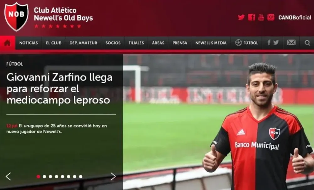 Giovanni Zarfino a Newells