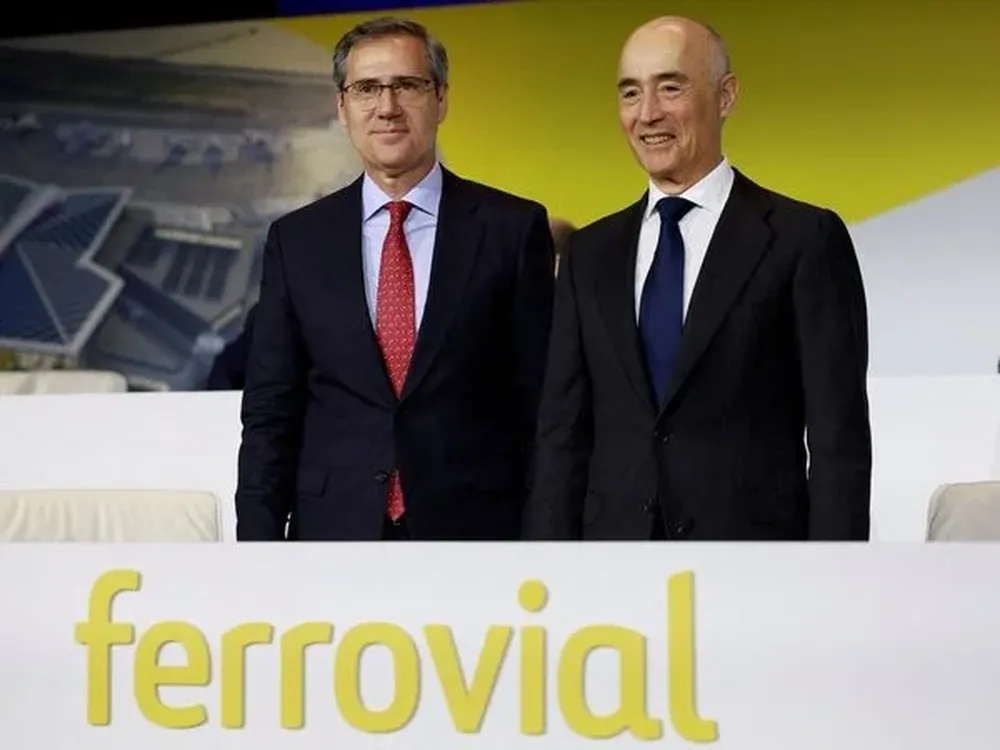 El presidente de Ferrovial, Rafael del Pino, y el CEO, Ignacio Madridejos