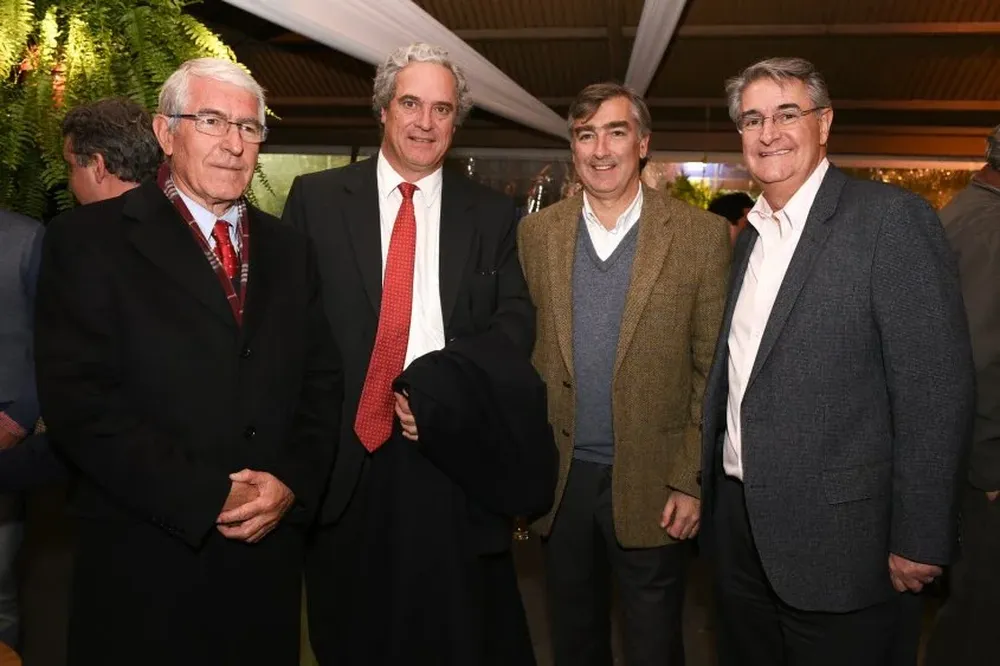 Romualdo Rodríguez, Alejandro Slinger, Ricardo Stewart y Horacio Vilaró