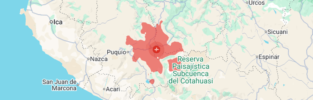 Per&uacute; registr&oacute; el jueves un terremoto de magnitud 6.7