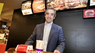 Ricardo Méndez, gerente general de McDonald´s